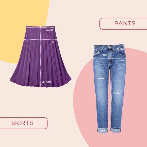 Your measurement guide! 📏👖👗👕 - Picture 3 of 4